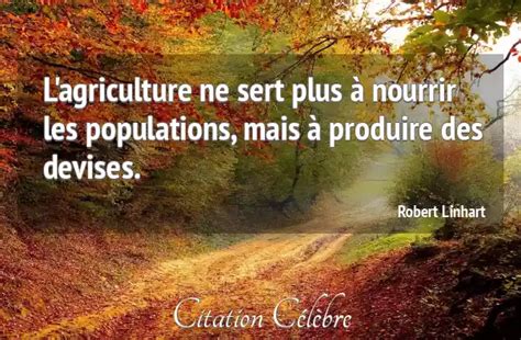 citation sur l'agriculture.
